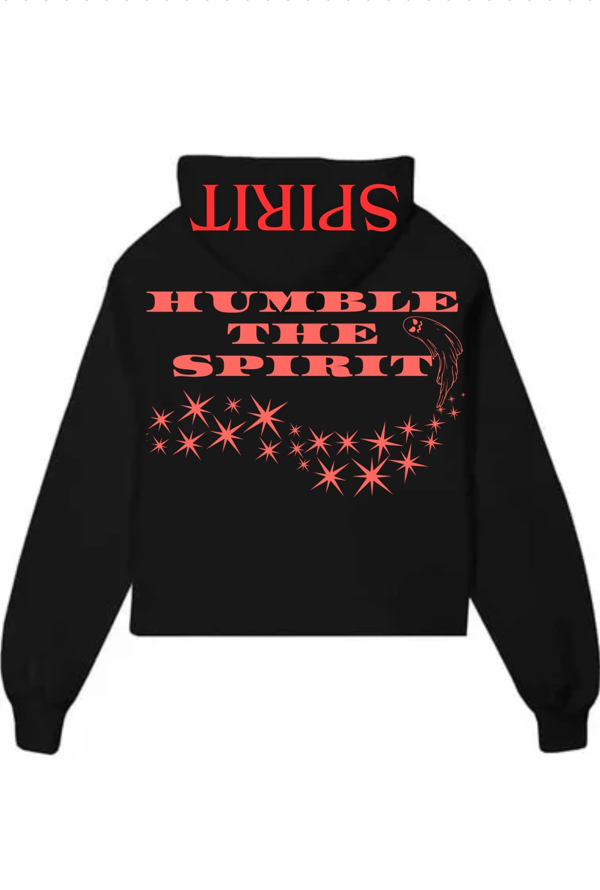 Humble Spirit - Red And Black Hoodie (Large Only)