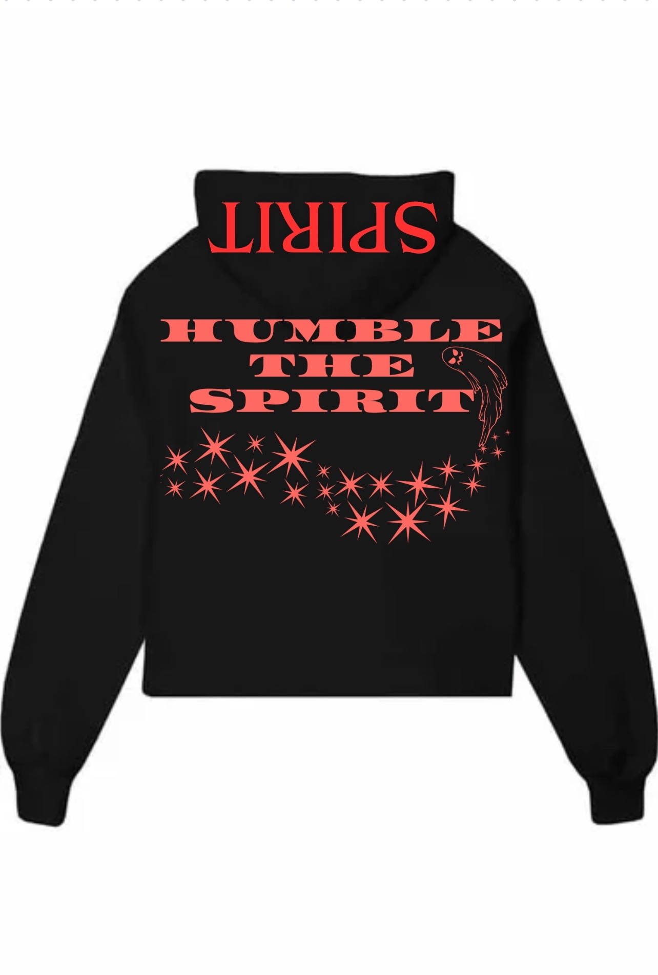 Humble Spirit - Red And Black Hoodie (Large Only)